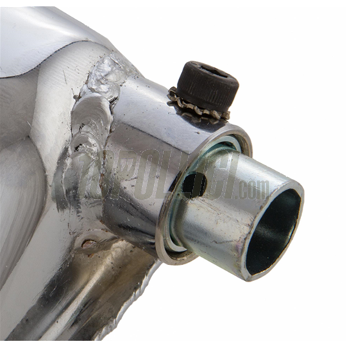 Racing exhaust SIP ROAD "Banana" Vespa 50, Special - chrome