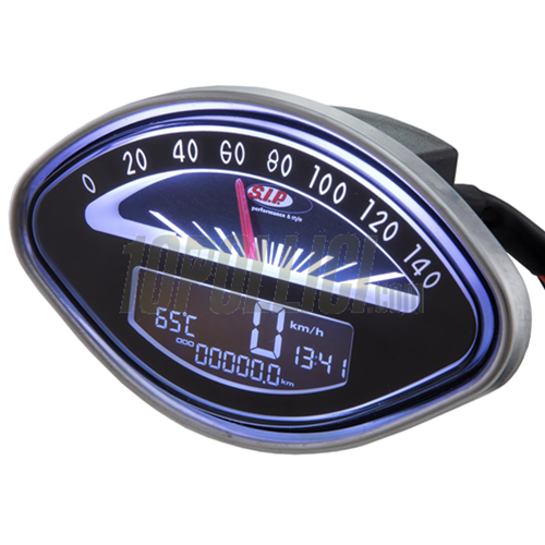 Speedometer rev counter SIP 2.0 for Vespa VBA, VBB, GL, GS, SS, Sprint, 14.000rpm, face: black