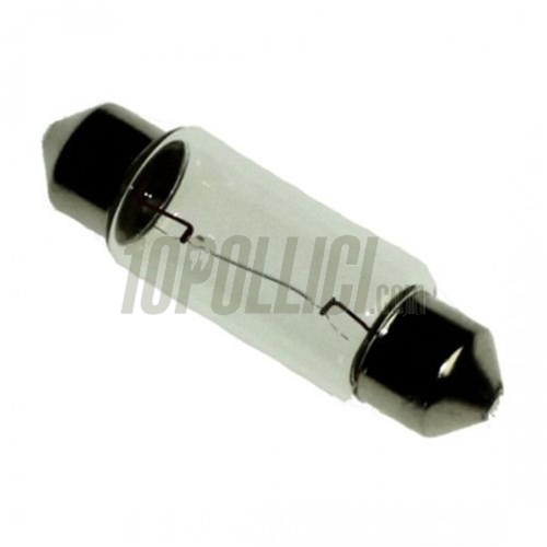 Festoon bulb 12V 10W T11x39