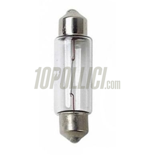 Festoon bulb 6V 18W T15x44