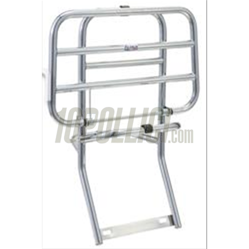 Rear luggage carrier for Vespa Sprint, GT, GL, Rally, TS, Super, 160GS, 180SS - chrome