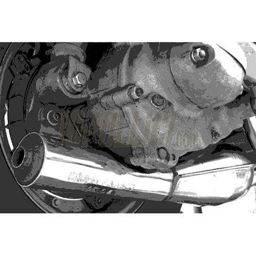 Exhaust PINASCO CHROME VESPA PX 125-150