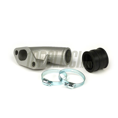 Intake manifold PINASCO Ø 28-30 Vespa PX with connecting rubber 