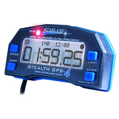 Professional lap timer STARLANE STEALTH GPS-4