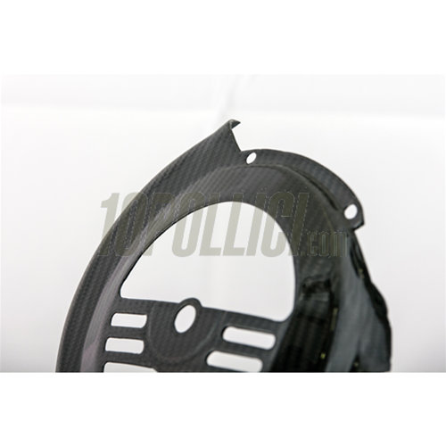 Flywheel cover TOMAS COMPOSITI Vespa 50, 90, 125 ET3 Primavera, carbon fiber