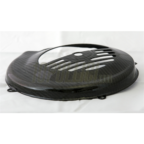 Flywheel cover TOMAS COMPOSITI Vespa 50, 90, 125 ET3 Primavera, carbon fiber
