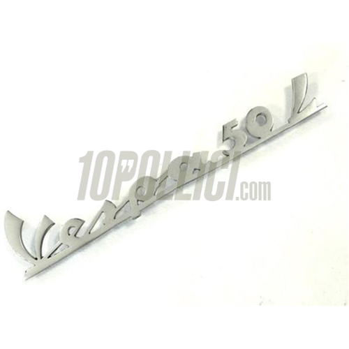Badge Vespa 50 L for rear Vespa 50 L