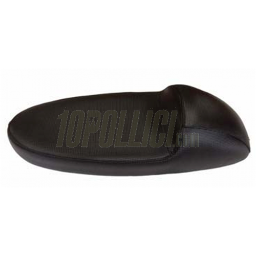 Sella CORSA per Vespa 50, Special, Et3 Primavera in ABS - rivestita in skai nero carbonio