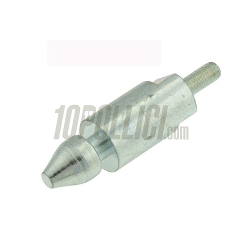 Perno NISA per selle Vespa 125 ET3 Primavera con fondo in lamiera Ø corpo 17mm, Ø fungo 16,6mm