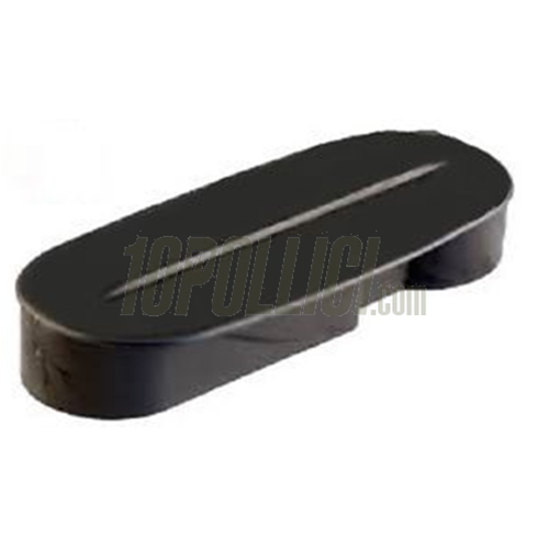 Hub cover Vespa PX, PE, T5 - black
