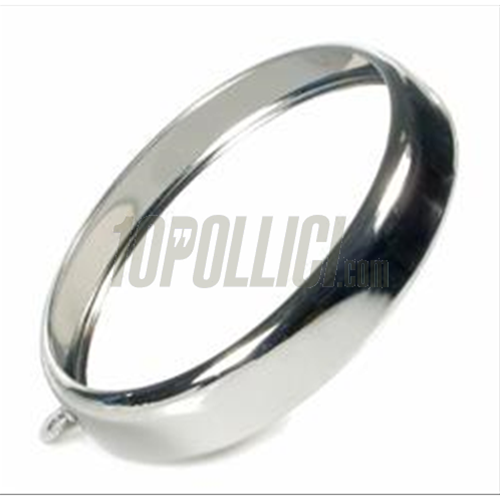 Headlamp rim SIEM Vespa 125 V1-15, V30-33, VU, Hoffmann , Ø95mm, chrome