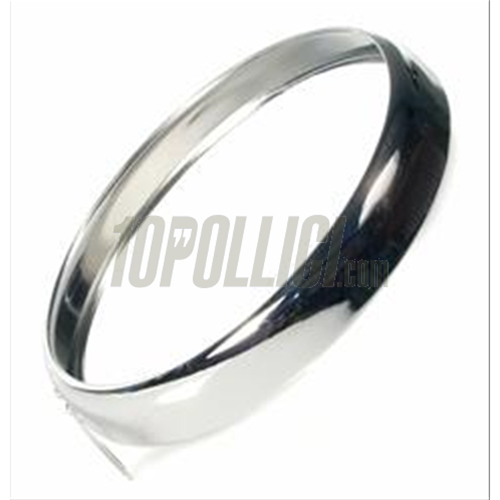 Headlamp rim SIEM Vespa VNA, VNB, Ø105mm, chrome
