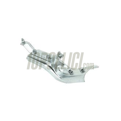 Spare Wheel Holder, behind legshields, for Vespa 50, Special, Elestart, 9" rim