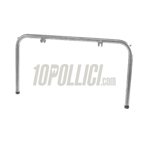 Center stand Vespa 150, 10" wheels, Ø15mm, galvanized