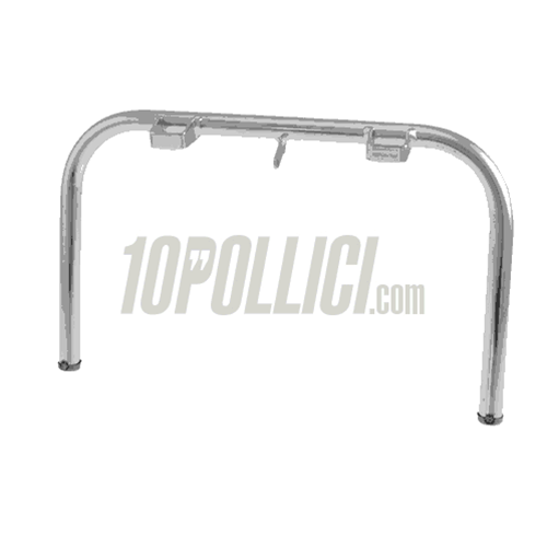 Cavalletto centrale Vespa 150 VNB2-6, con ruote da 10", Ø20mm, zincato