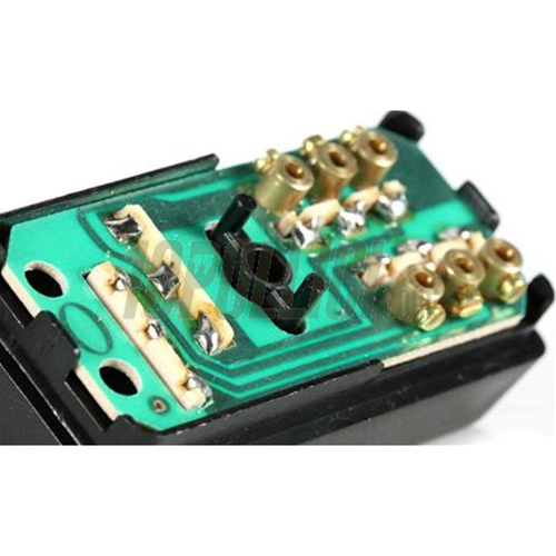 Indicator switch Vespa PK 50 S, XL 125 S, ETS also for Vespa PX, PE, '98, MY, `11, w/o E-start, black, w/o wire, with 4 way flasher
