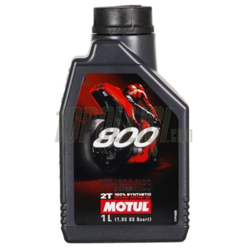 2-Stroke Oil MOTUL 800 2T ROAD RACING, synth., 1000ml