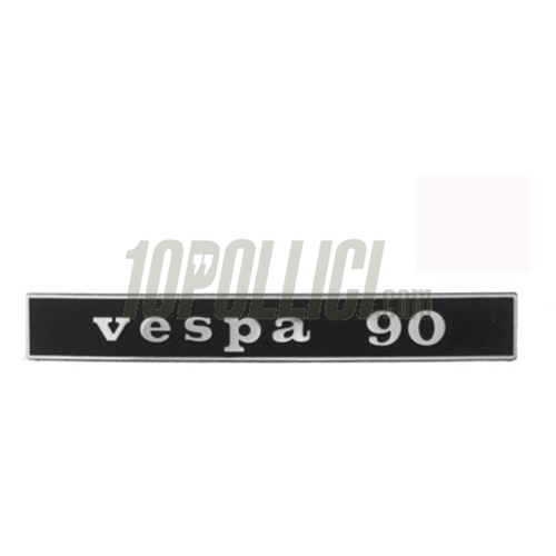 Badge Vespa 90 for rear Vespa 90