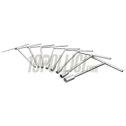 T-handle hex socket 300mm 6 - 19 mm