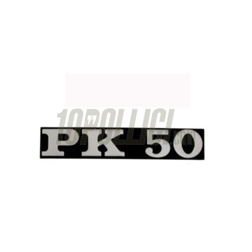 Badge PK50 for side panels Vespa PK 50