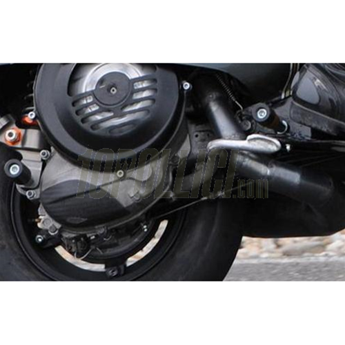 Engine casing saver Vespa 50, 90, 125 ET3 Primavera, PK, carbon