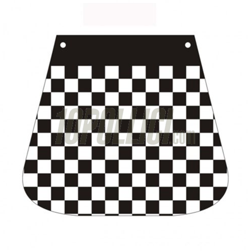 Paraspruzzi Vespa - Scacchi bianco e nero