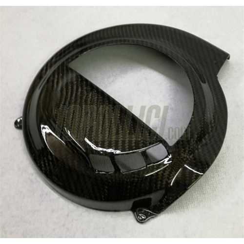 Flywheel cover RACE TOMAS COMPOSITI Vespa PX, PE, carbon fiber