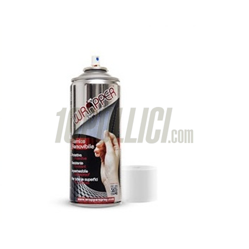 Vernice spray WRAPPER removibile - oro glitter