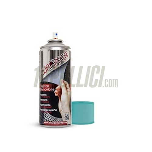 Vernice spray WRAPPER removibile - turchese