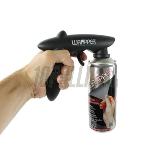 Spray can gun
