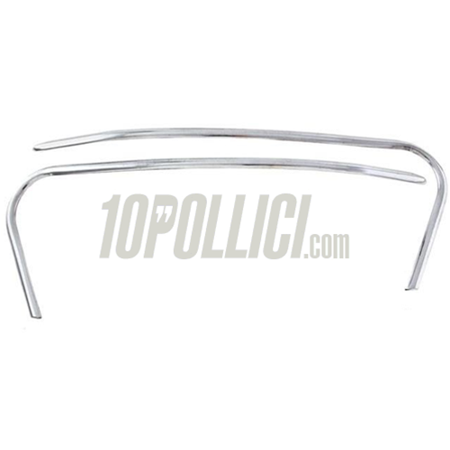 Decorative trims sidepanel Vespa 125 VNB 3-5T, 150 VBB 1T 71001-> VBB 2T, aluminium, 2 pcs