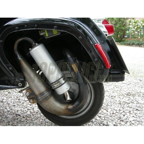 Racing exhaust PM 40 Evolution Vespa 90, 125, ET3 Primavera, PK