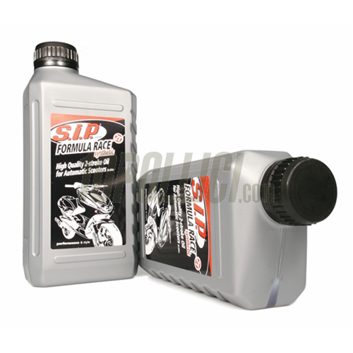 Olio miscela 2 tempi SIP Formula Race, SCOOTER, sintetico, 1000ml, 12 flaconi