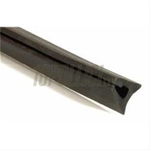 Rubber glove box for Vespa PX, T5, w=9 mm, l=1700 mm, black