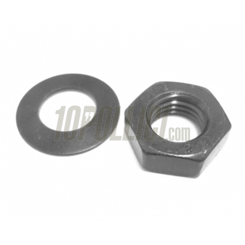 Nut and washer CRIMAZ for clutch Vespa 50, 90, 125 ET3 Primavera, PK - M10x1