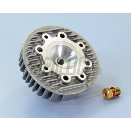 Cylinder head POLINI for aluminium kits Vespa PX 125-150 - with double spark plug hole