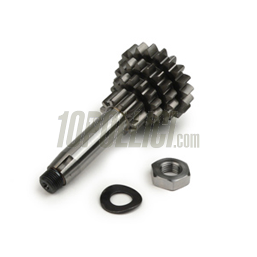 Input shaft assembly FABBRI RACING 10-14-18-21 theet Vespa 50, 90, 125 ET3 Primavera, PK