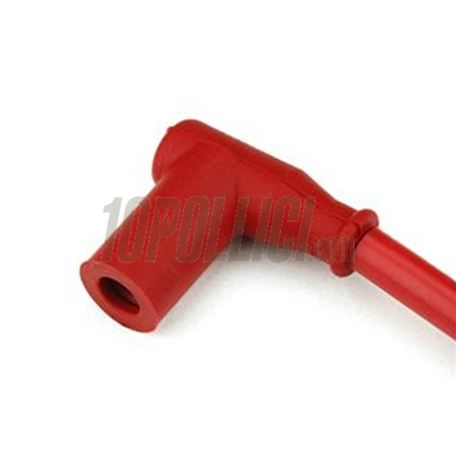 Spark plug cap + wire Racing NGK, red