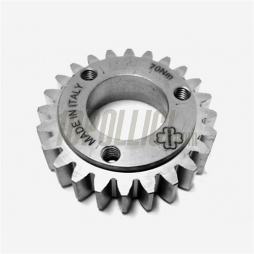 Primary driven gear CRIMAZ 23 cogs for primary 24-72 straight cogs Vespa 50, 90, 125 ET3 Primavera, PK
