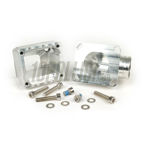 Intake manifold reed valve MRP "SHORTY" billet Øi 30mm, Øe 34mm, for Vespa GT, GL, Sprint, TS, VBA, Super, Rally, PX, PE, T5, Cosa 