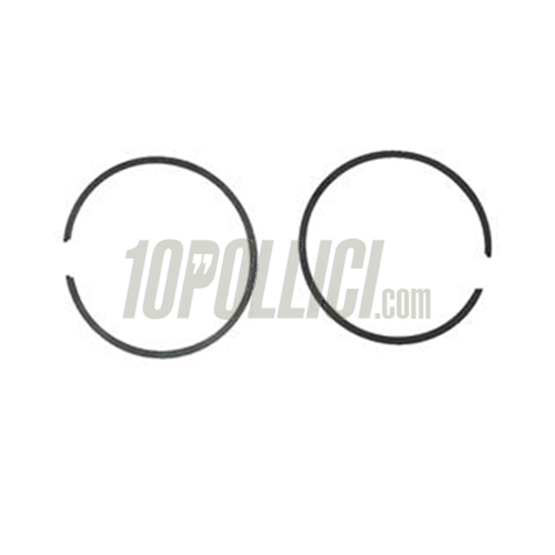 Piston rings MALOSSI d.57,9x1,5 in chromed KDN5 cast iron for 136cc MKIIII cast iron cylinderkit Vespa 50, Special, PK