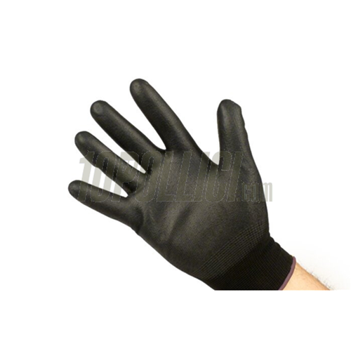Workshop gloves -BGM PRO-tection- 100% Nylon with Polyurethan coating - size 09 (L)