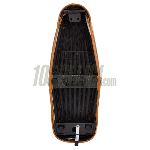 Seat SIP "Classic" for Vespa 50, Special, 90, 125 ET3 Primavera - LIGHT BROWN