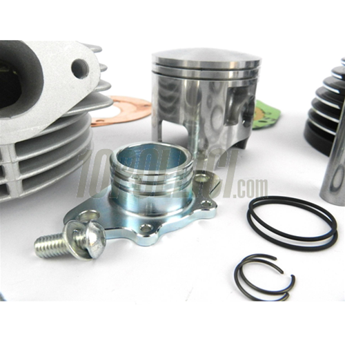 Cylinderkit PARMAKIT TSV EVO SIXTY SIX 205cc, d66, stroke 60, conrod 110, side spark plug head, Vespa PX 125-150, Cosa 125-150, TS, Sprint Veloce, LML