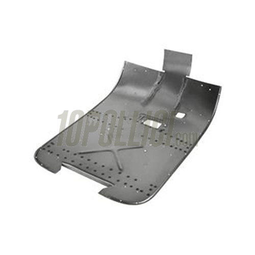 Pedana in lamiera Vespa PX 2 serie, foro pedale freno quadrato