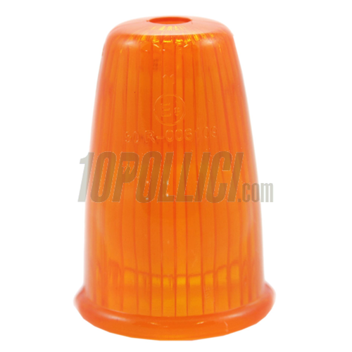 Lente per freccia manubrio, giallo, omologato E