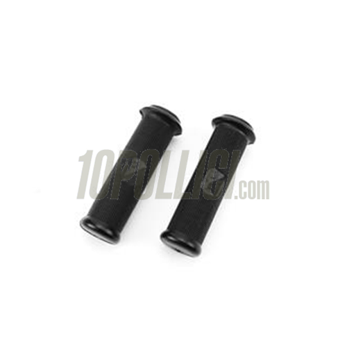Grips Vespa 50, 90, 125 Primavera, VNB1-2, GT, 150 GL, Super Sprint, 180 SS - black, squared PIAGGIO