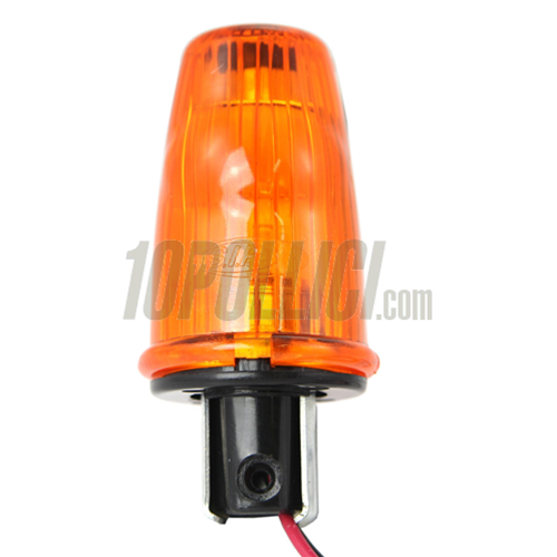 Indicator handle bar ends SIP, yellow, with e-mark