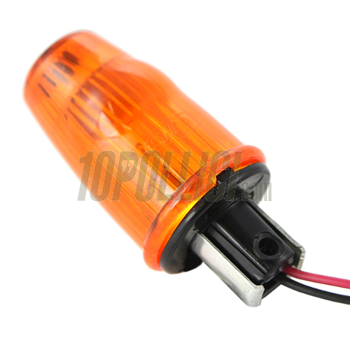 Indicator handle bar ends SIP, yellow, with e-mark