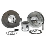 KIT CILINDRO PINASCO VESPA GT 177 "MAGNY COURS S2S" IN ALLUMINIO, 2 TRAVASI, CANDELA CENTRALE